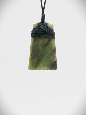 Moko Pounamu Toki NZ Genuine Hapopo Greenstone - Omahanui