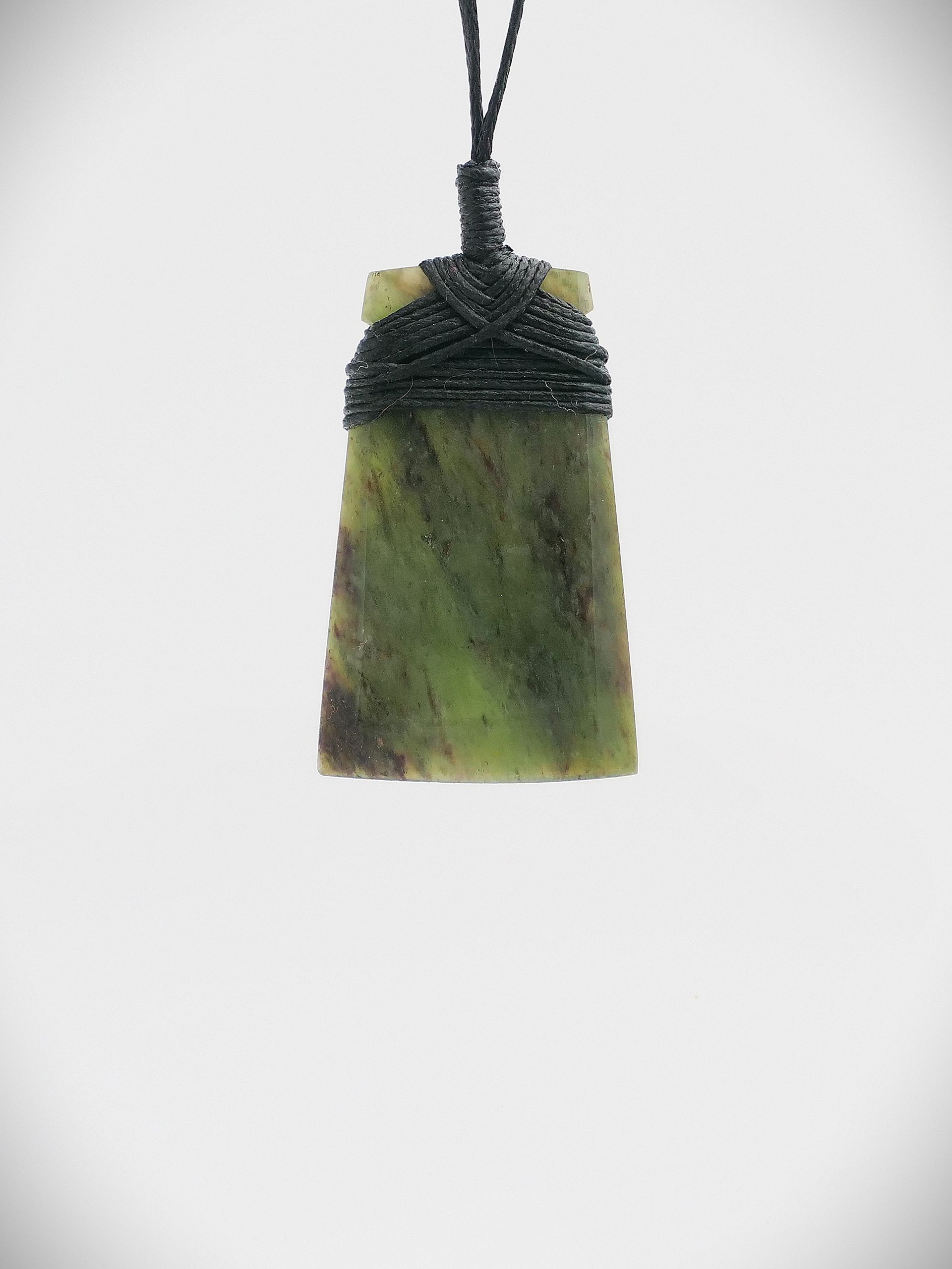 Moko Pounamu Toki NZ Genuine Hapopo Greenstone - Omahanui