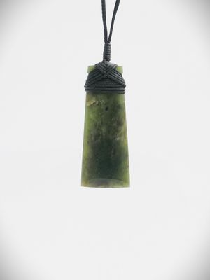 Moko Pounamu Toki NZ Genuine Hapopo Greenstone - Tuhara
