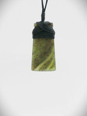 Moko Pounamu Toki NZ Genuine Hapopo Greenstone - Tawhiti