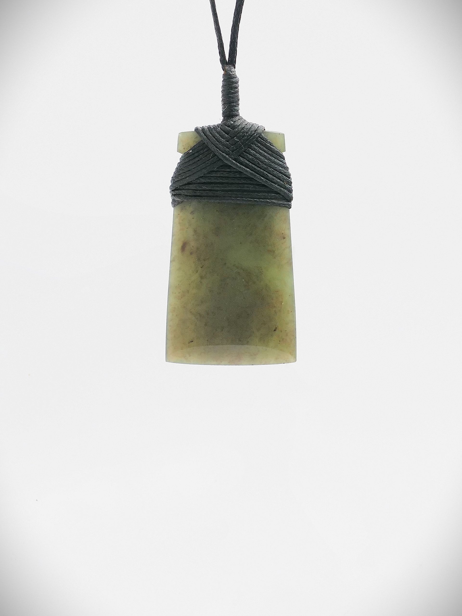 Moko Pounamu Toki NZ Genuine Hapopo Greenstone - Taihoa