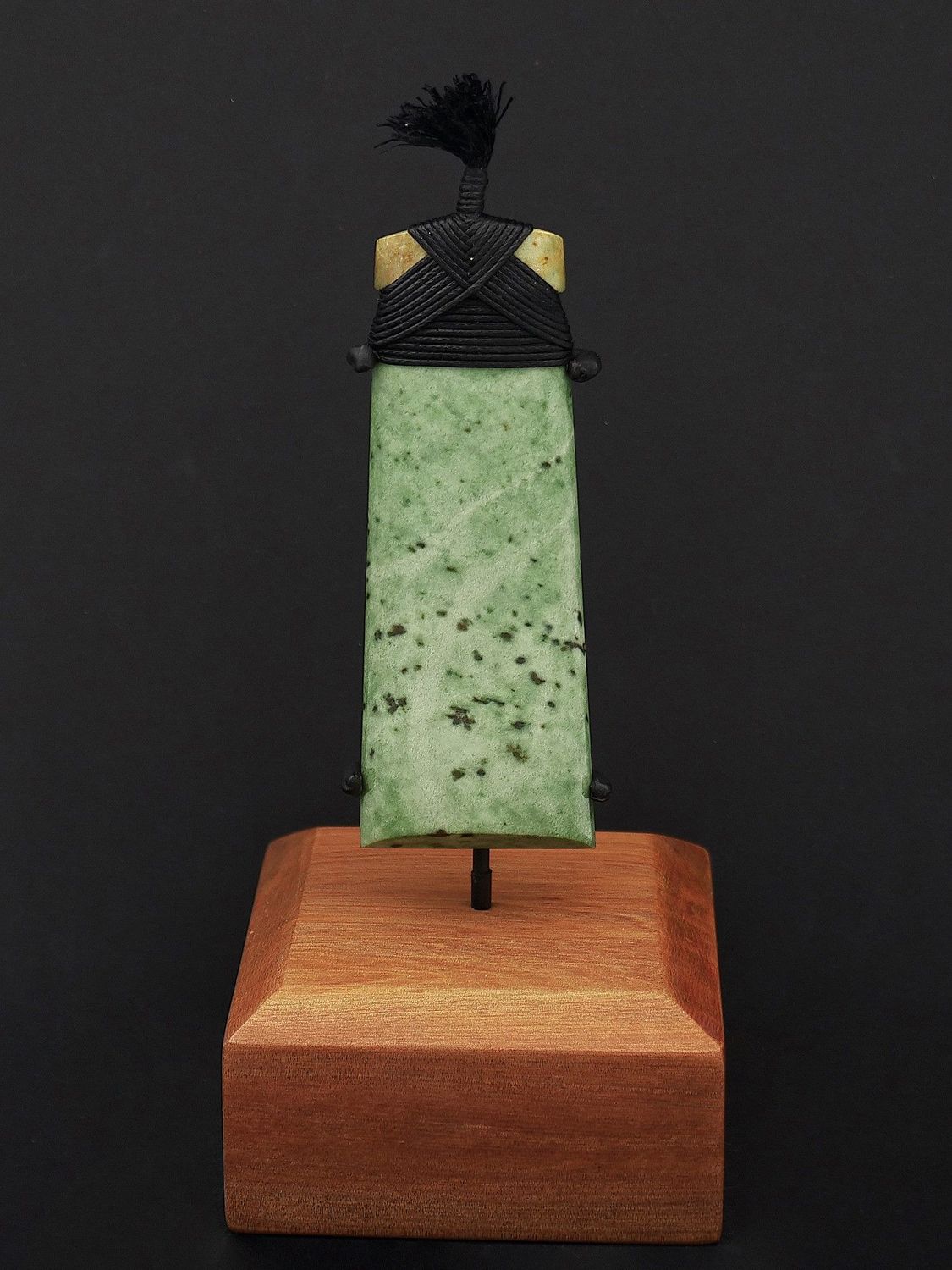 Moko Pounamu Toki NZ Genuine Kokopu Greenstone - Ohakune