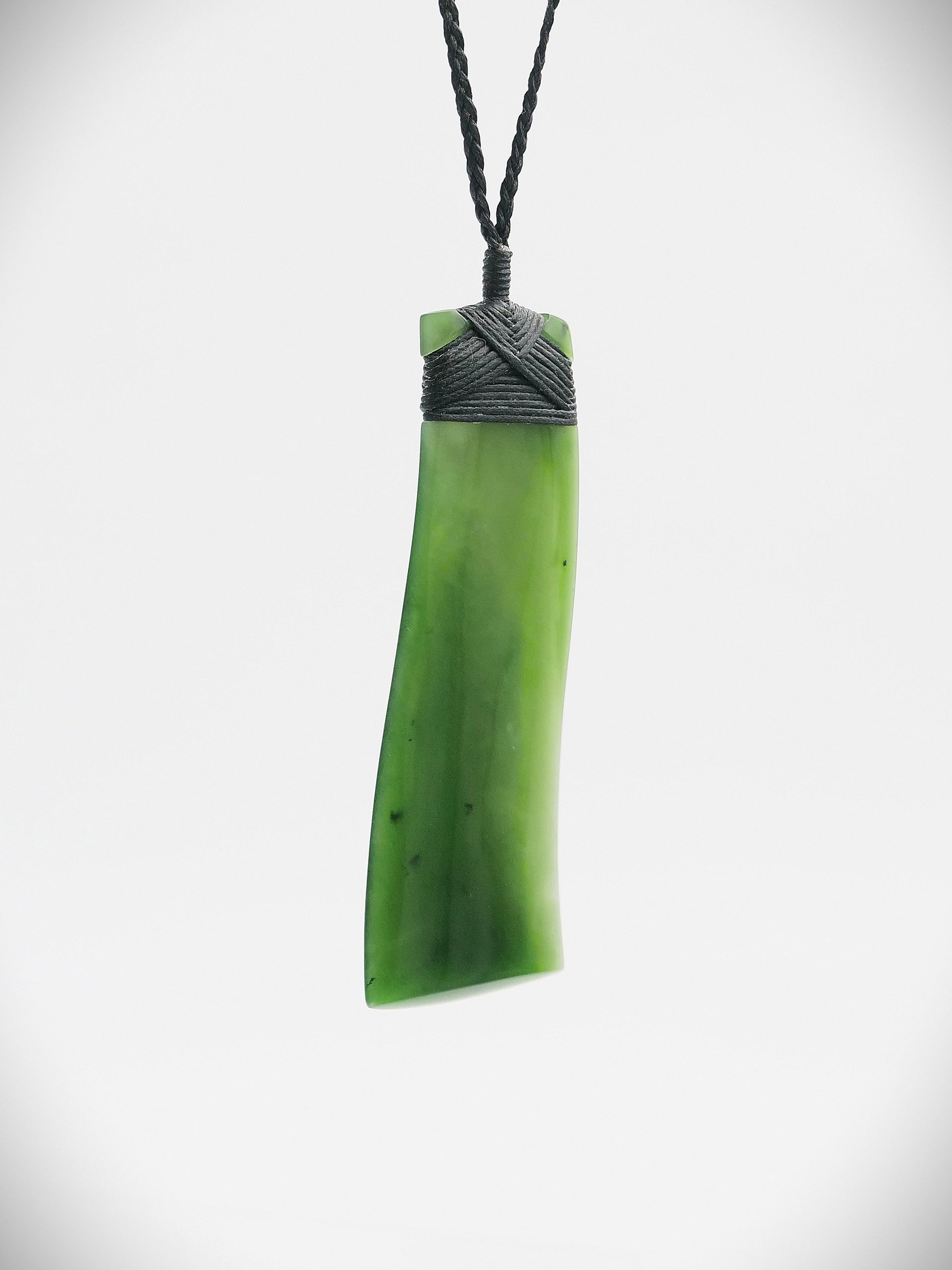 Moko Pounamu Toki NZ Genuine Kahurangi Greenstone - Tokomaru