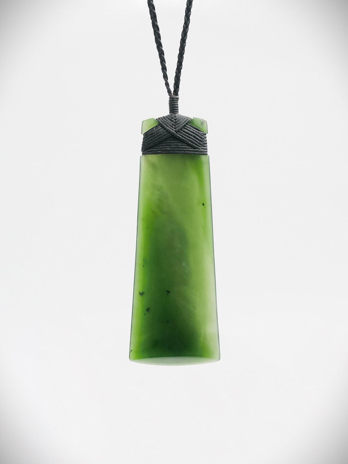 Moko Pounamu Toki NZ Genuine Kahurangi Greenstone - Tokomaru