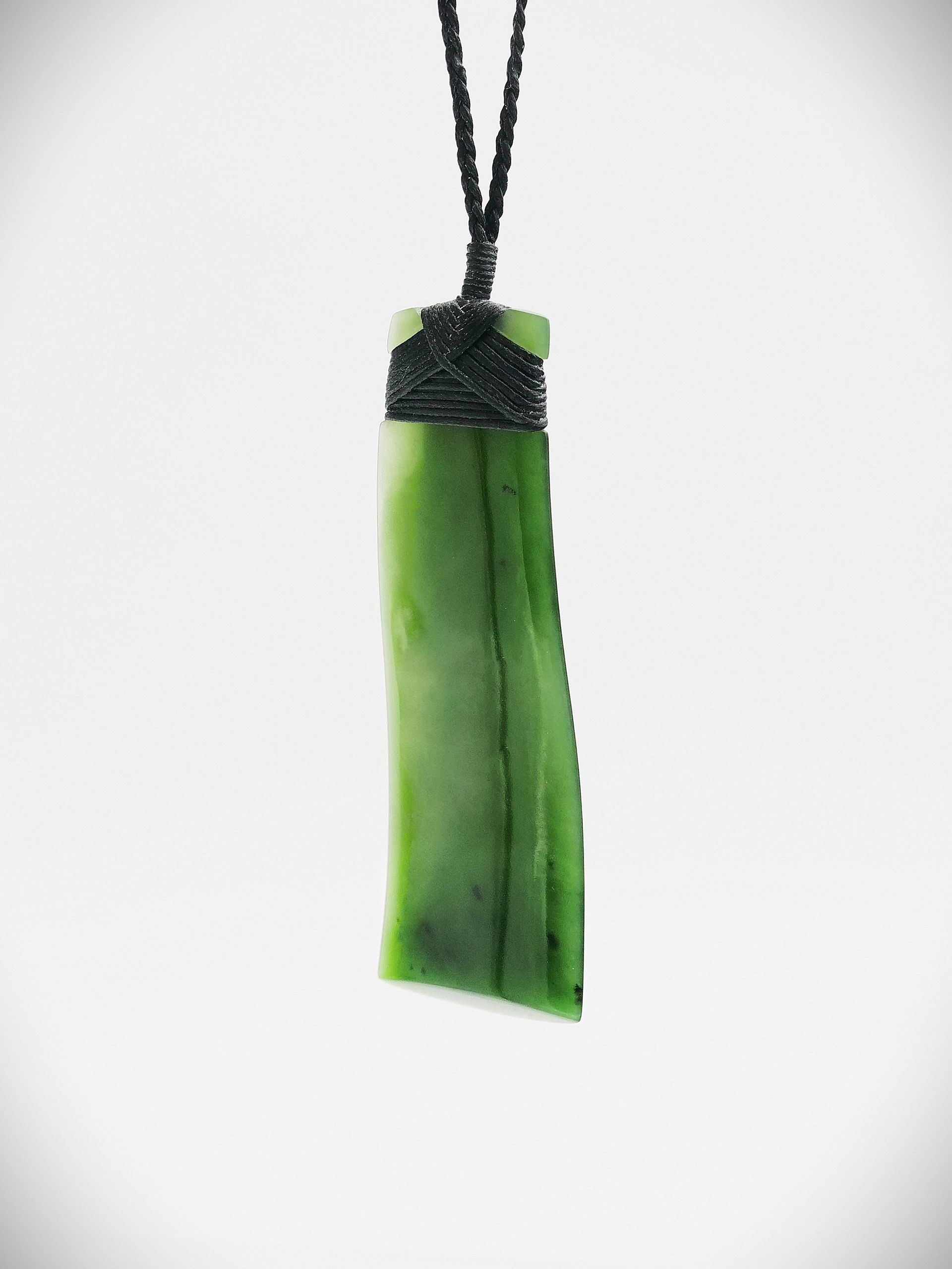 Moko Pounamu Toki NZ Genuine Kahurangi Greenstone - Pohangina