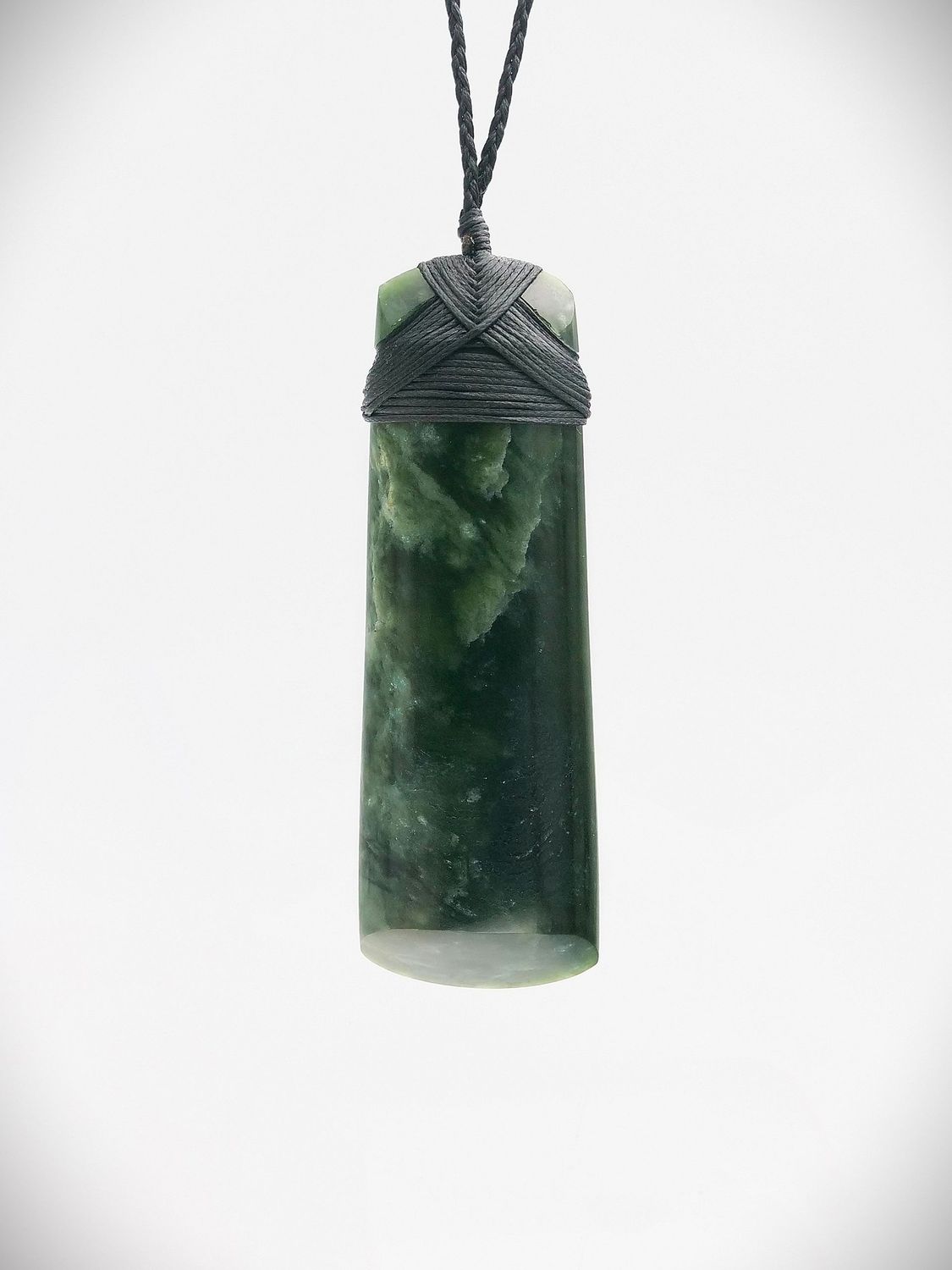 Moko Pounamu Toki NZ Genuine Kawakawa Greenstone - Mangaweka