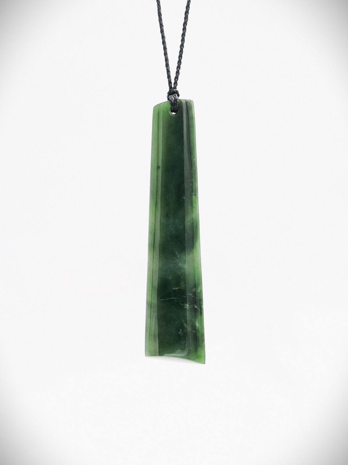 Moko Pounamu Kuru NZ Genuine Kawakawa Greenstone - Tauweru