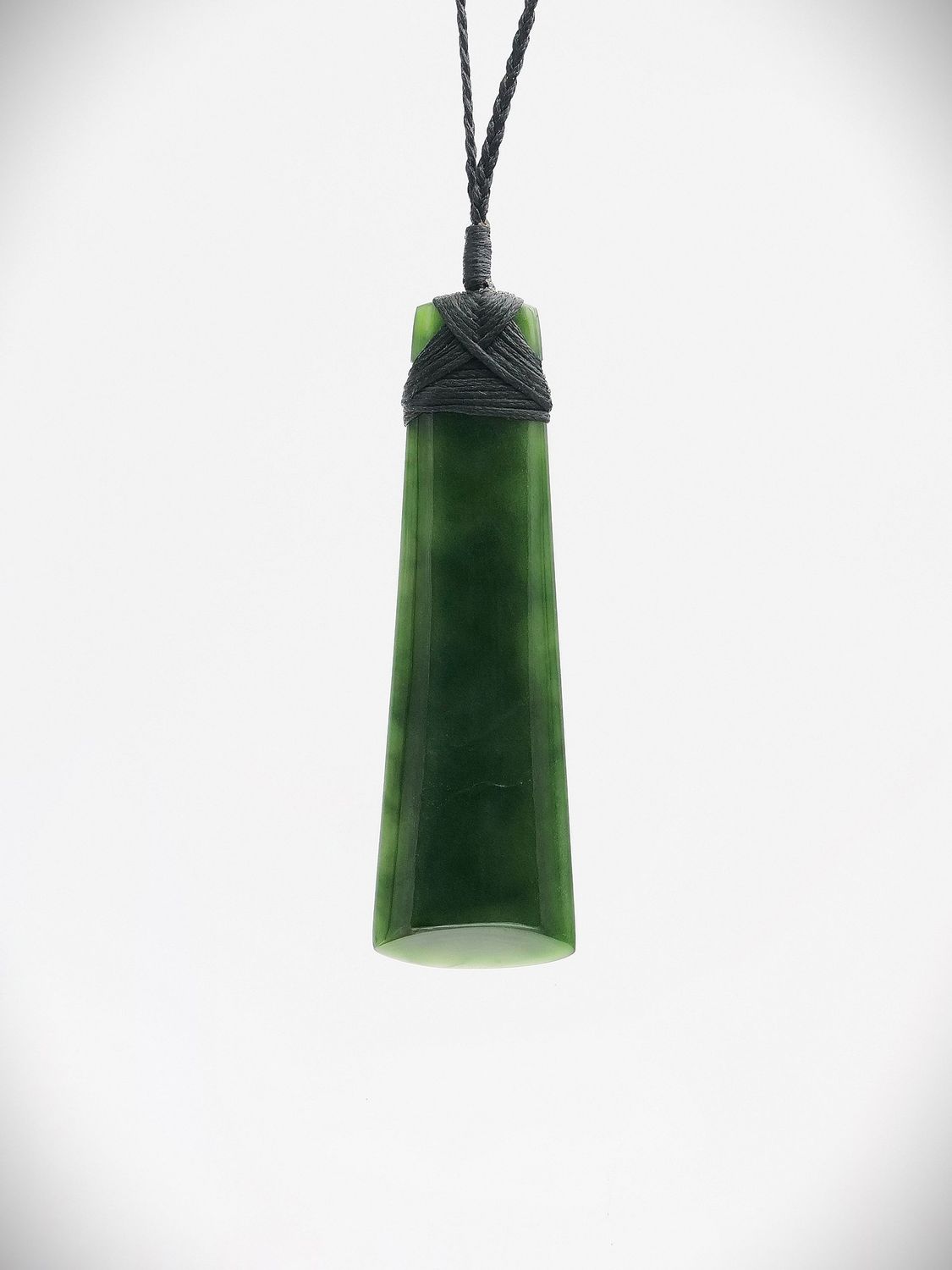 Moko Pounamu Toki NZ Genuine Kawakawa Greenstone - Kairakau