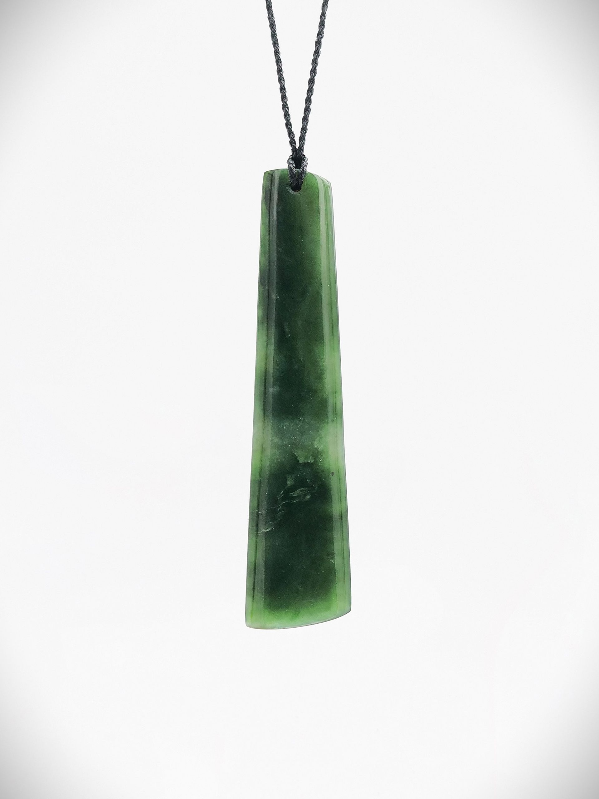 Moko Pounamu Kuru NZ Genuine Kawakawa Greenstone - Tauweru