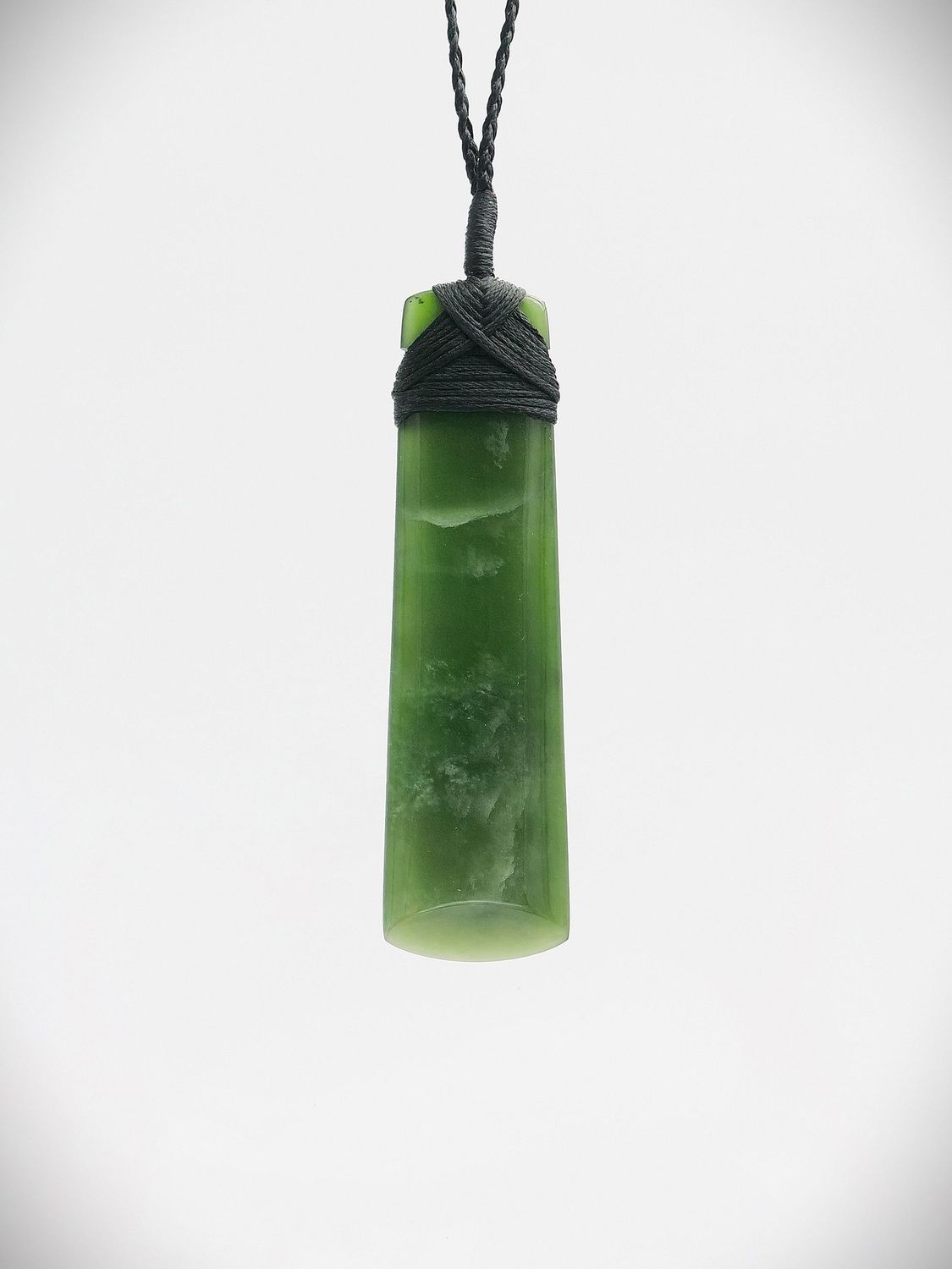 Moko Pounamu Toki NZ Genuine Kahurangi Greenstone - Tikorangi