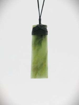Moko Pounamu Toki NZ Genuine Totoweka Greenstone - Minginui