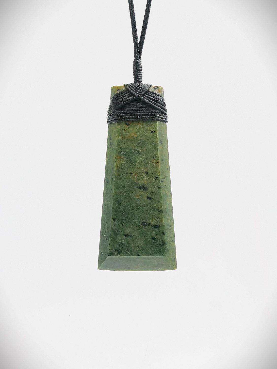Moko Pounamu Toki NZ Genuine Raukaraka Greenstone - Tauhoa