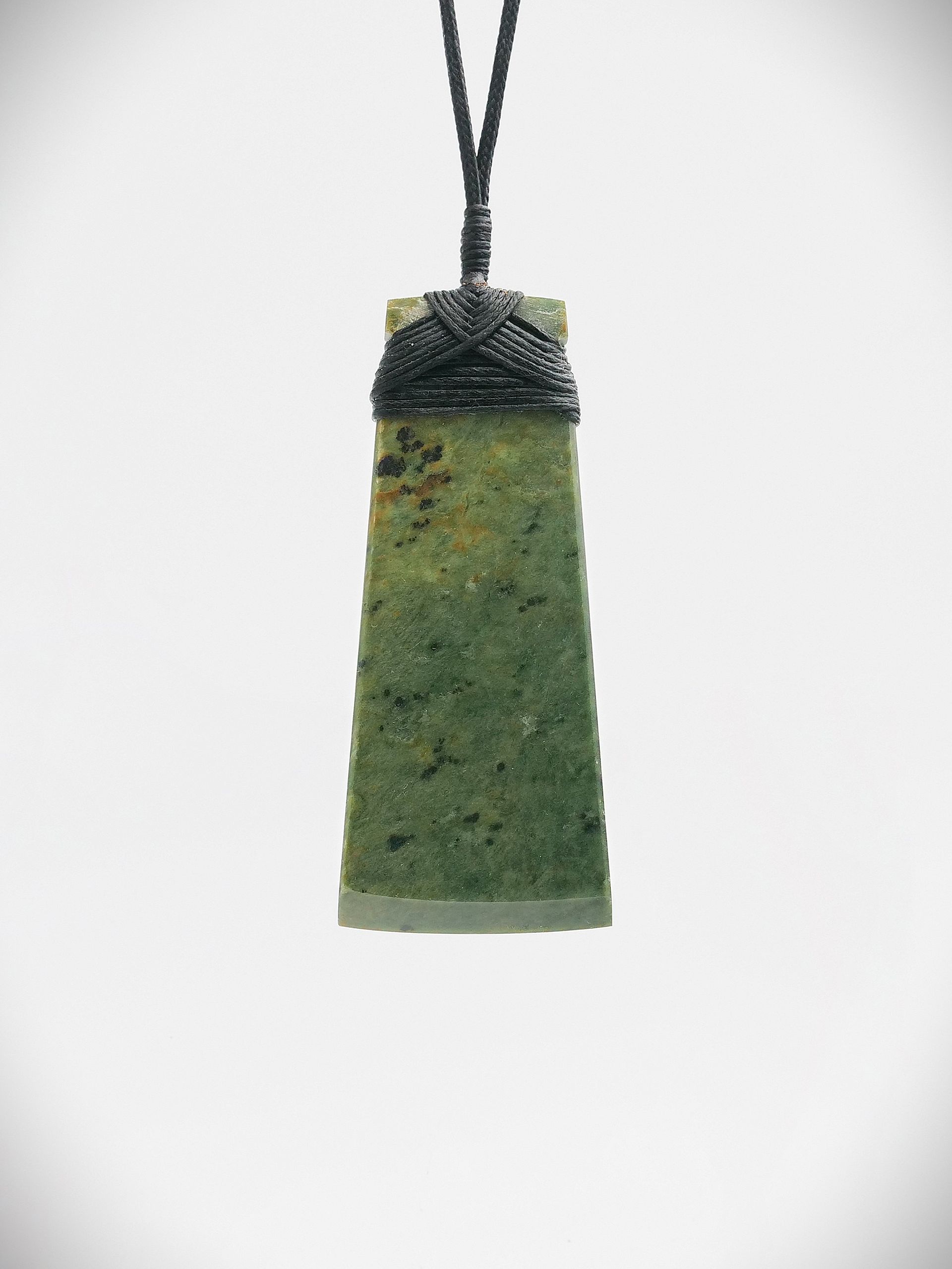 Moko Pounamu Toki NZ Genuine Raukaraka Greenstone - Tauhoa