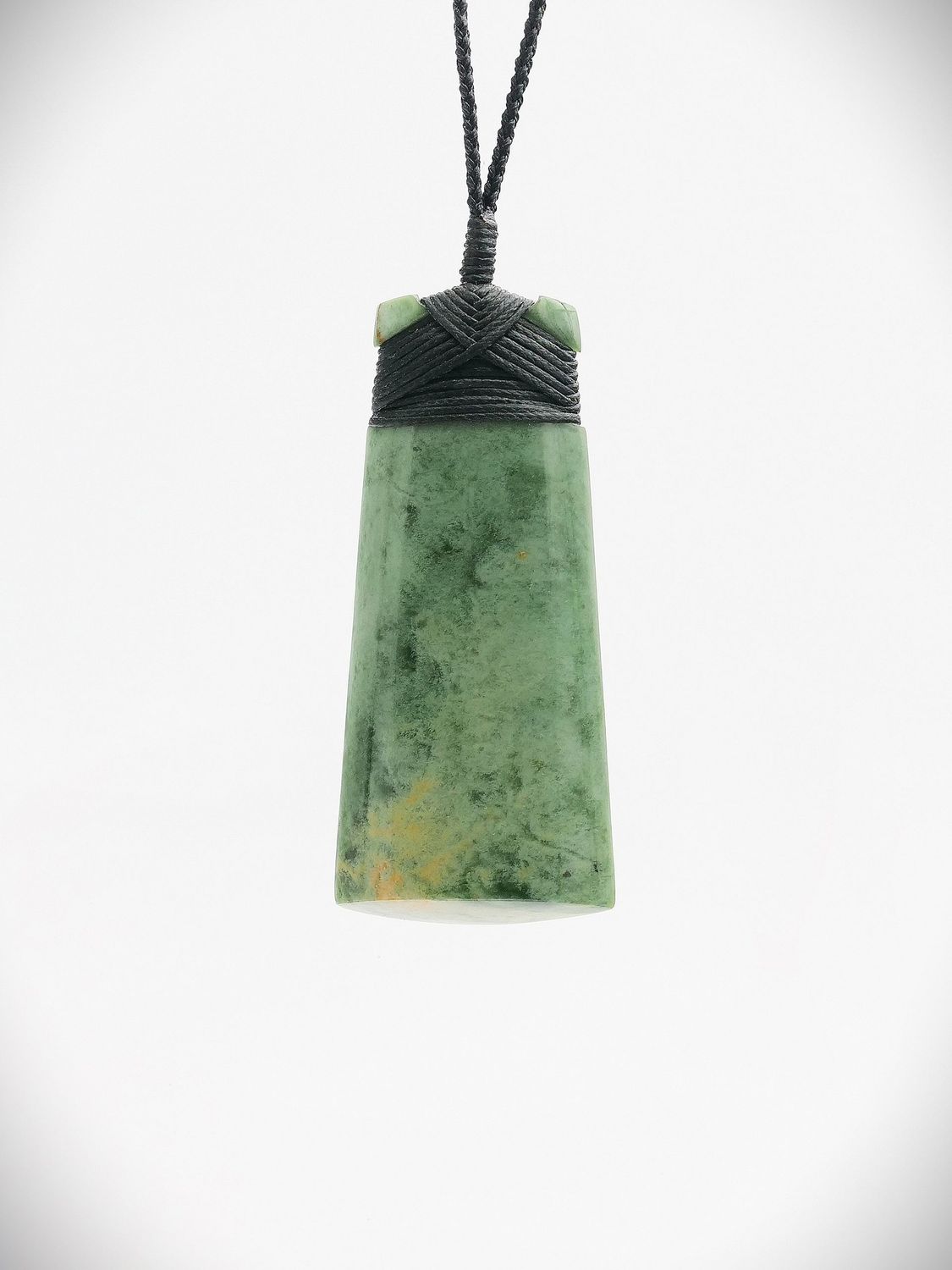 Moko Pounamu Toki NZ Genuine Marsden Flower Greenstone - Murupara