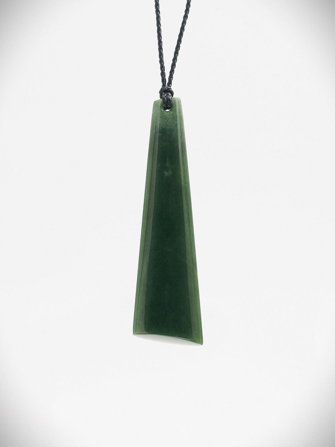 Moko Pounamu Kuru NZ Genuine Kawakawa Flower Greenstone - Hineroa