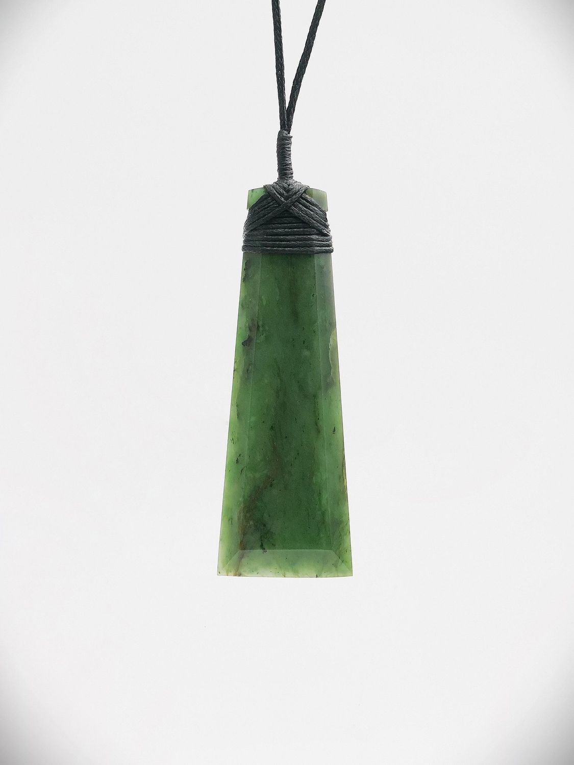 Moko Pounamu Toki NZ Genuine Kawakawa Greenstone - Mangaone