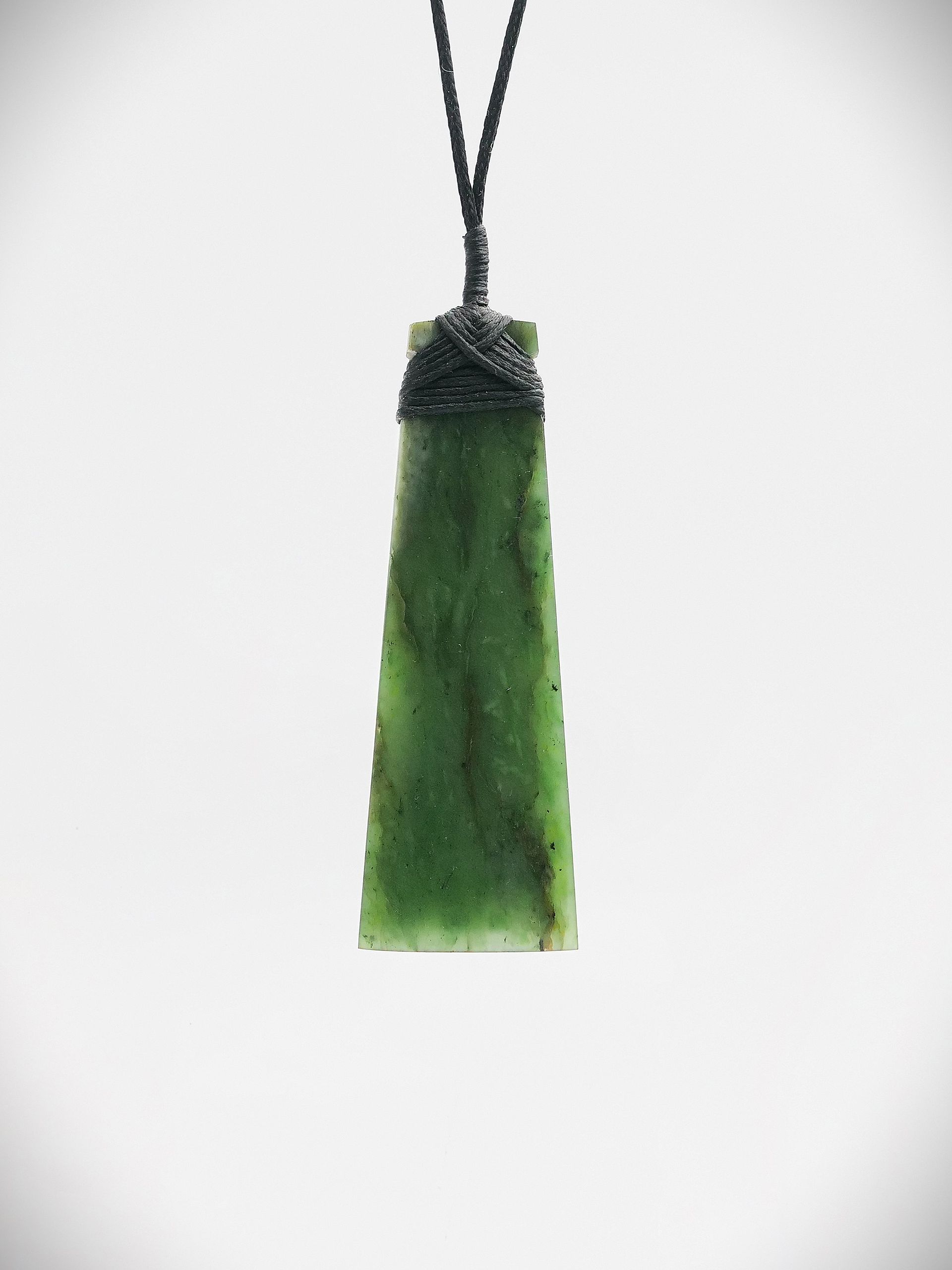 Moko Pounamu Toki NZ Genuine Kawakawa Greenstone - Mangaone