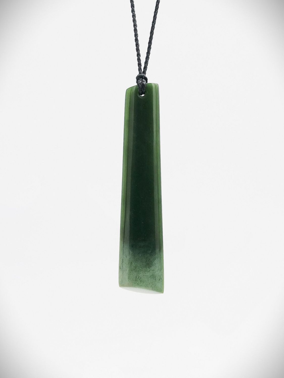 Moko Pounamu Kuru NZ Genuine Kawakawa Flower Greenstone - Nuhaka