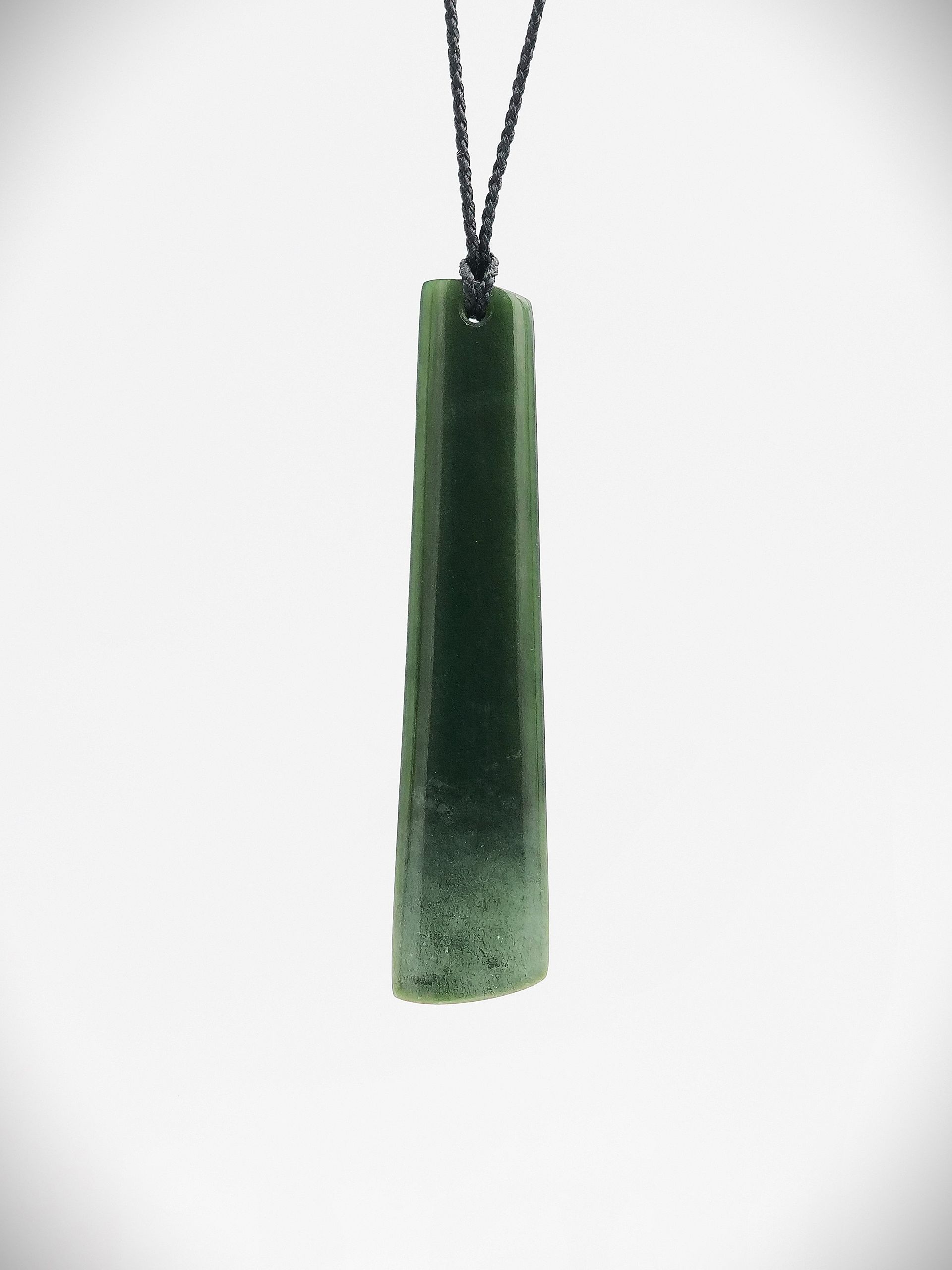 Moko Pounamu Kuru NZ Genuine Kawakawa Flower Greenstone - Nuhaka