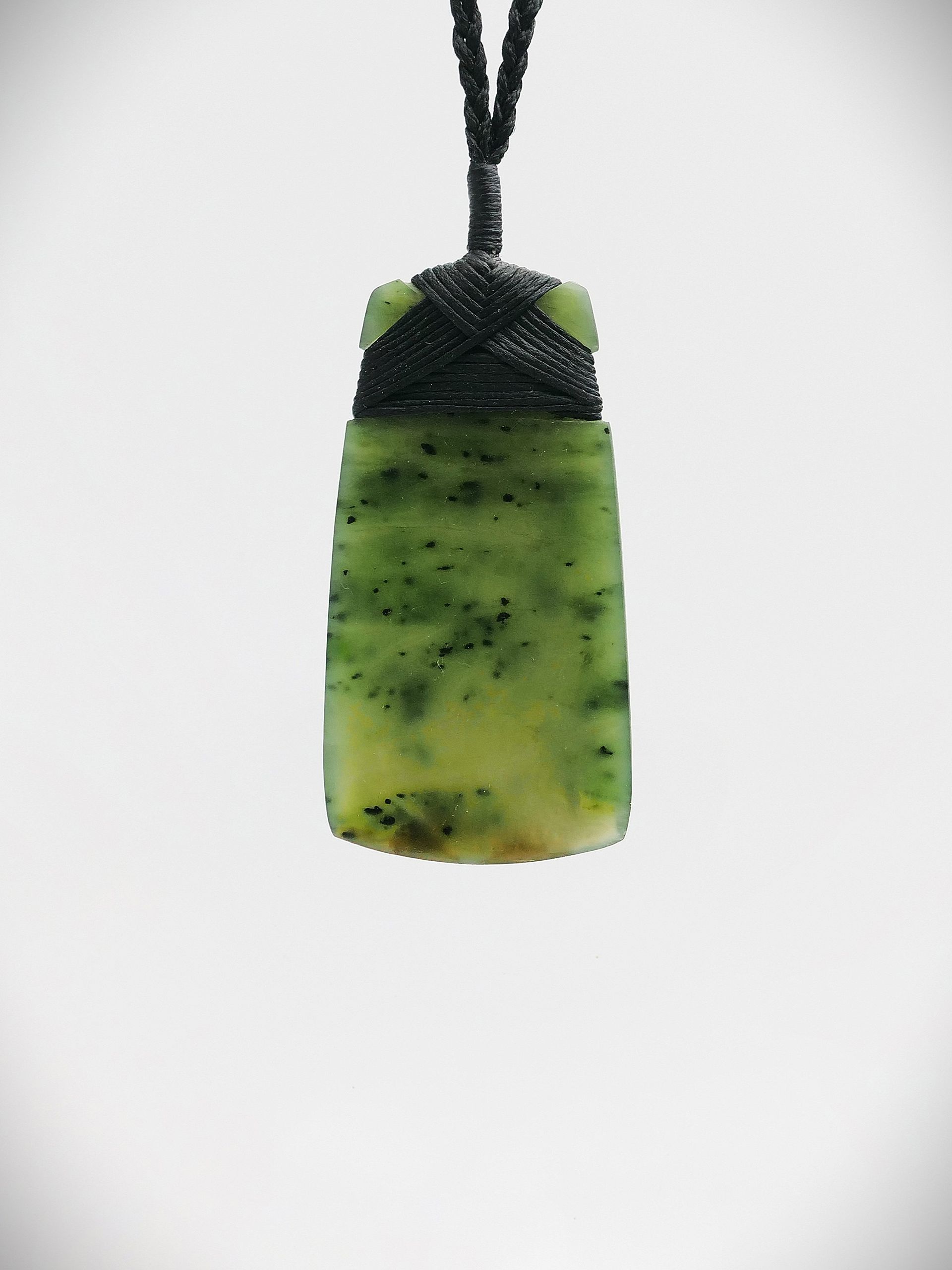 Moko Pounamu Toki NZ Genuine Kawakawa Greenstone - Kuripuni