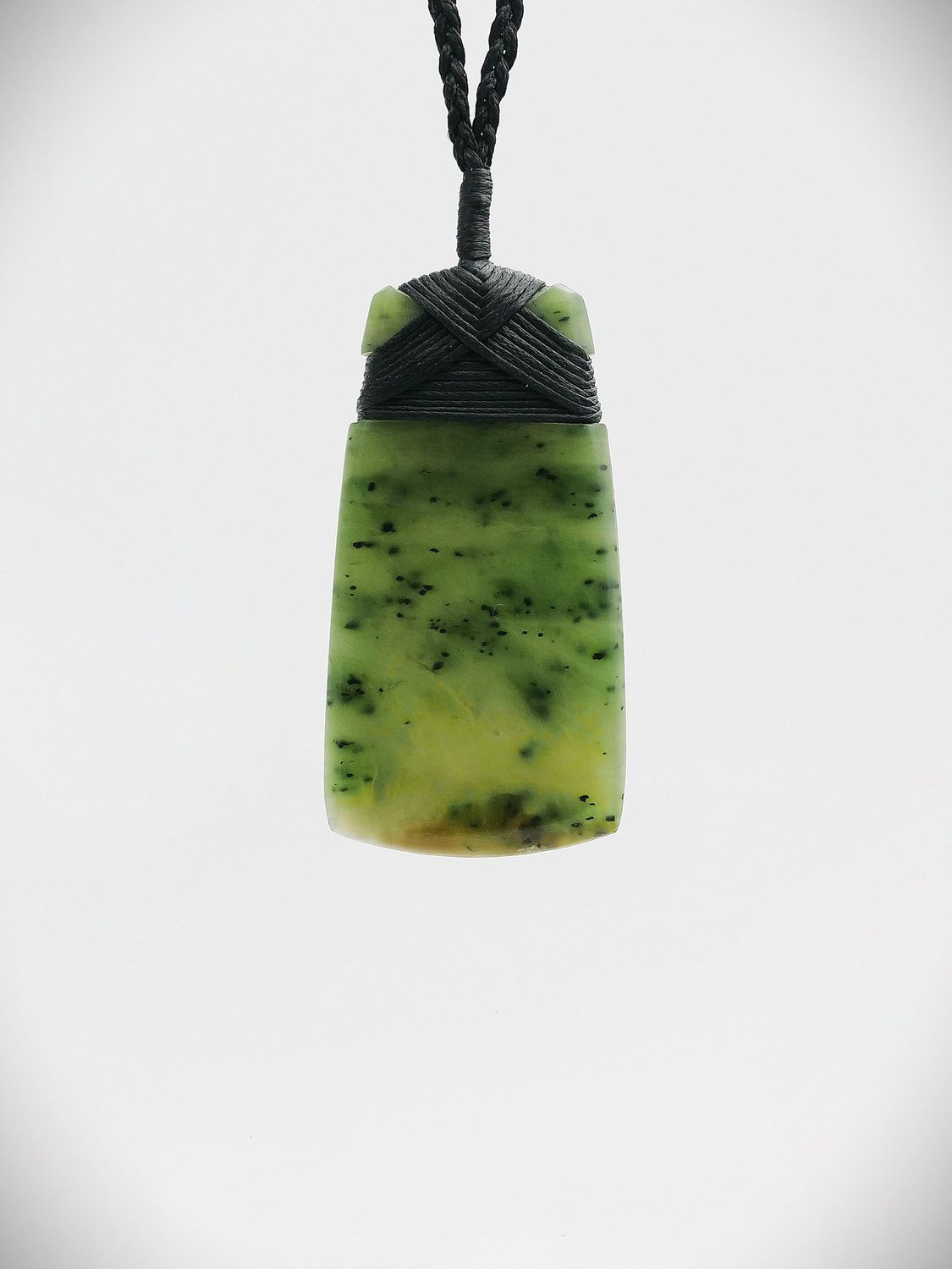 Moko Pounamu Toki NZ Genuine Kawakawa Greenstone - Kuripuni