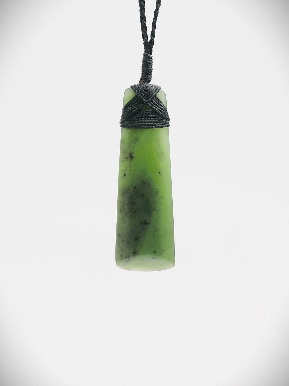 Moko Pounamu Toki NZ Genuine Totoweka Greenstone - Morere