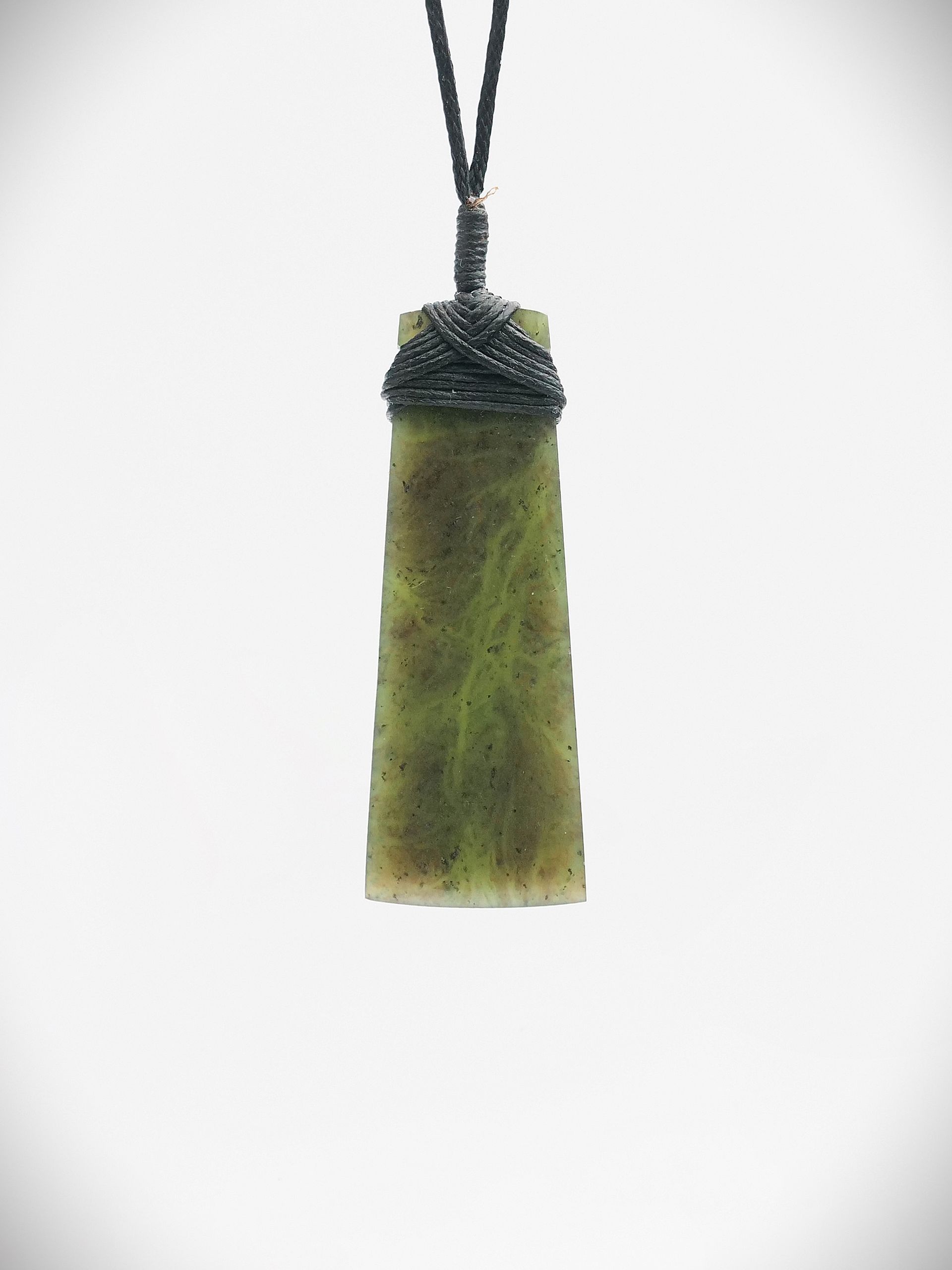 Moko Pounamu Toki NZ Genuine Totoweka Greenstone - Mahia