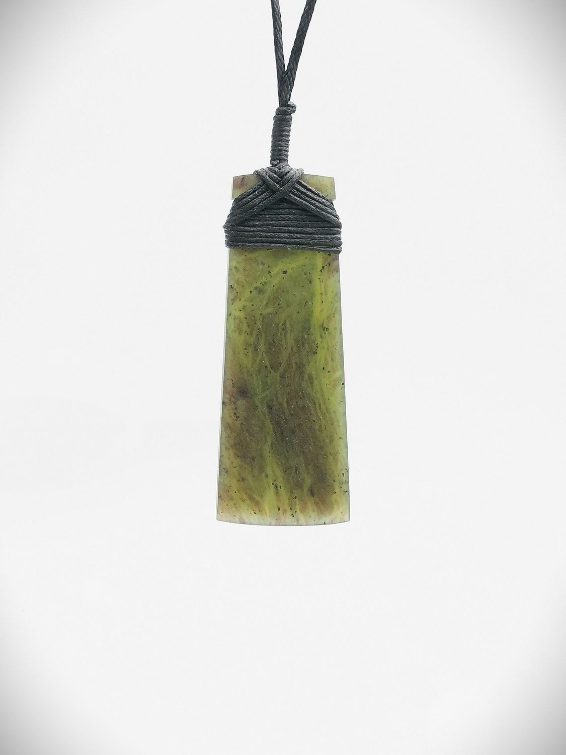 Moko Pounamu Toki NZ Genuine Totoweka Greenstone - Kahutara