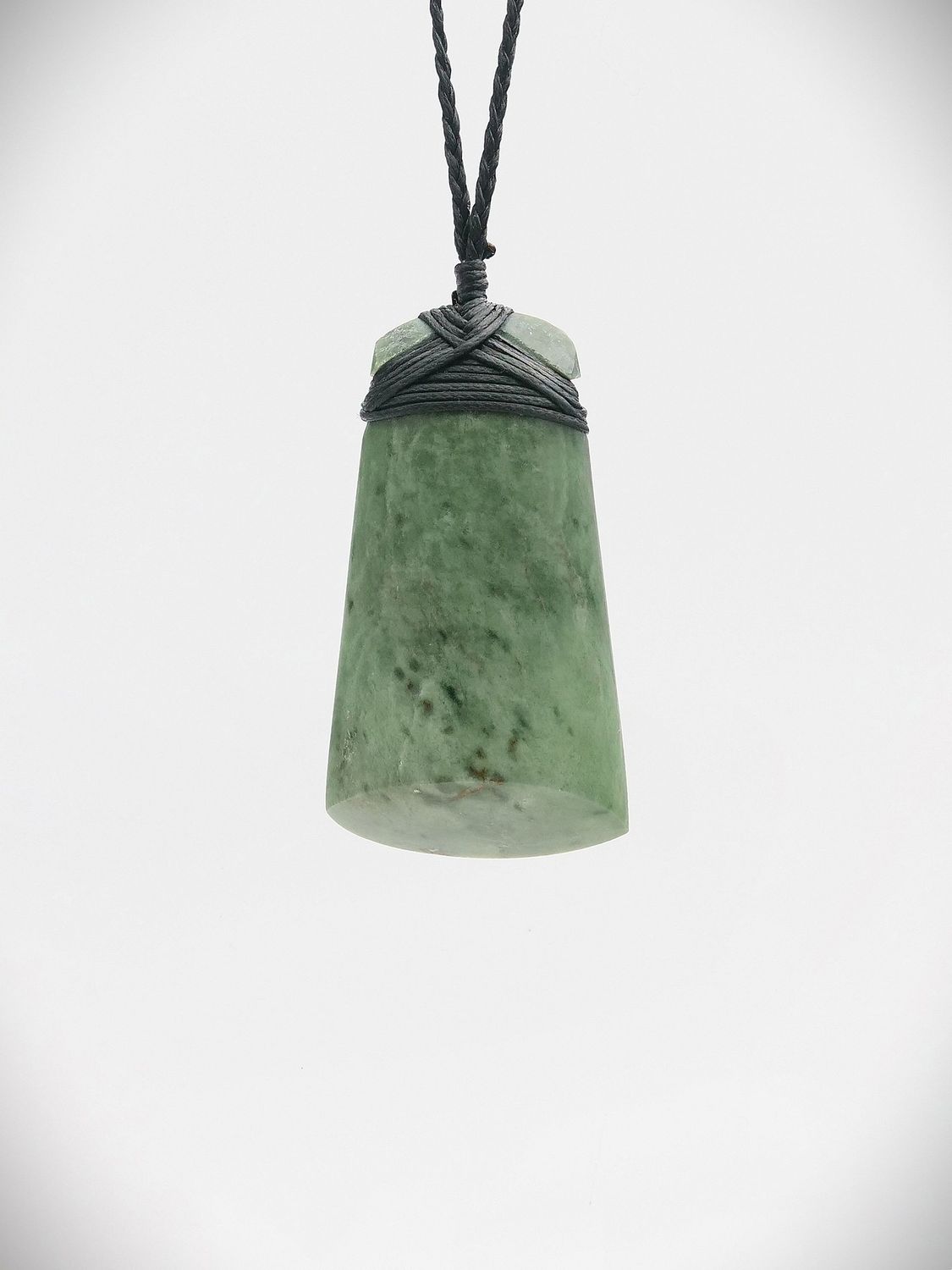 Moko Pounamu Toki NZ Genuine Kokopu Greenstone - Tapuwae