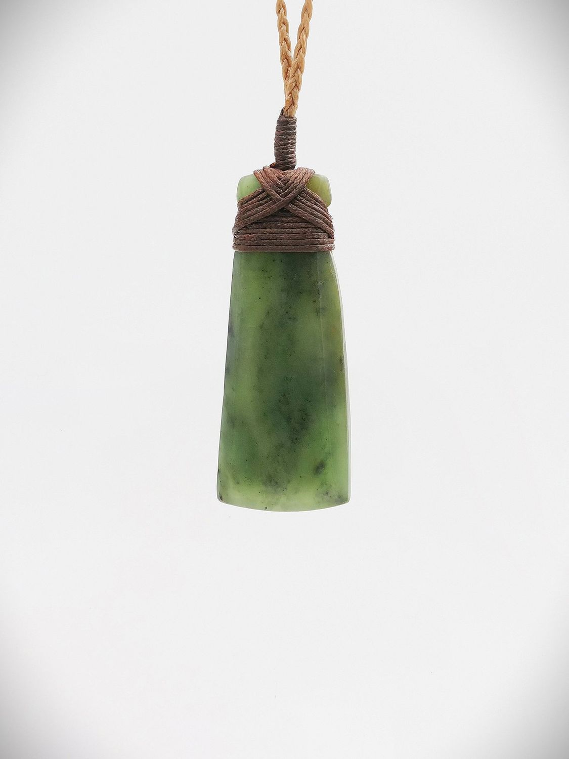 Moko Pounamu Toki NZ Genuine Totoweka Greenstone - Ahuriri