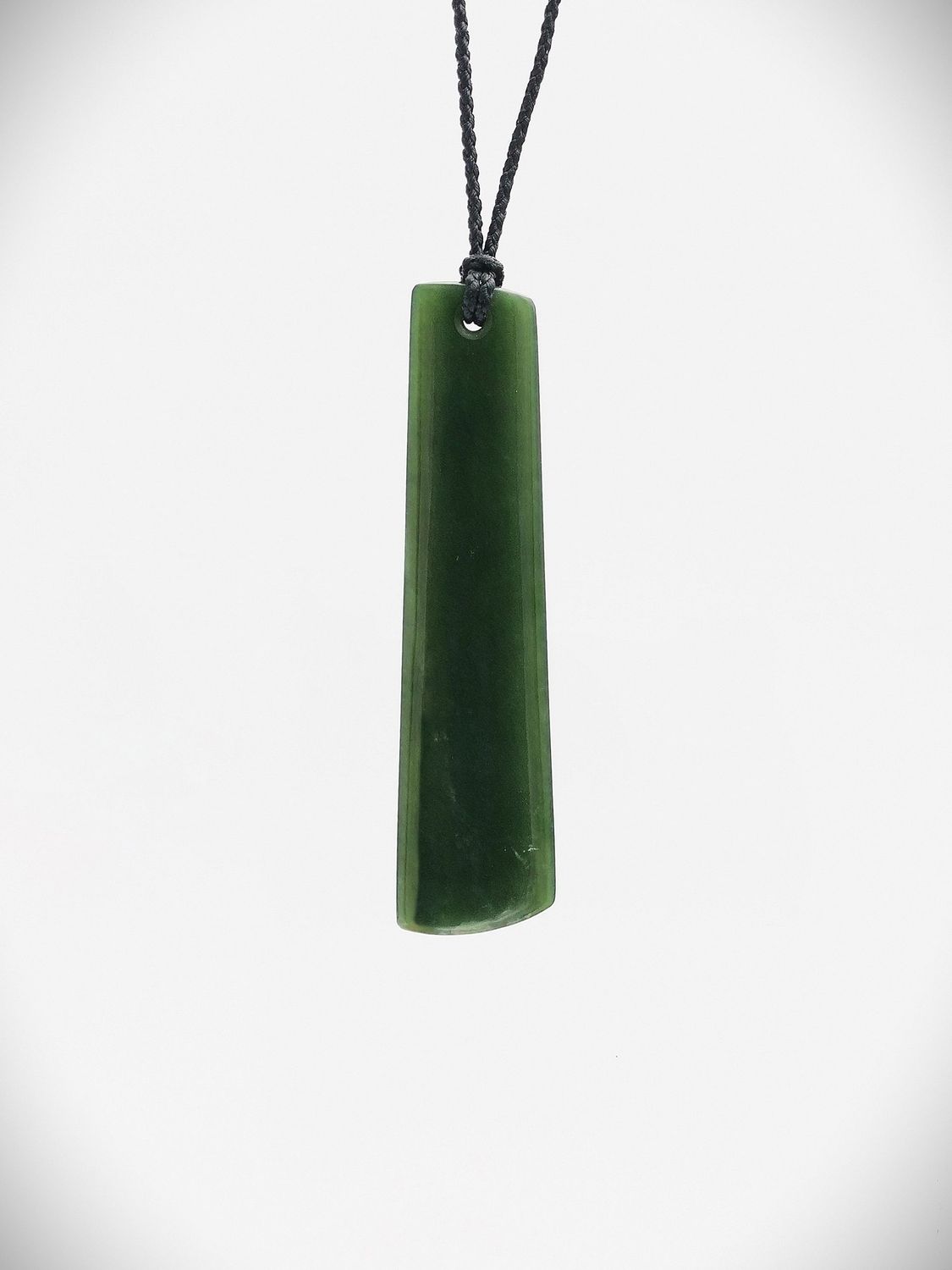 Moko Pounamu Kuru NZ Genuine Kawakawa Greenstone - Tawapata