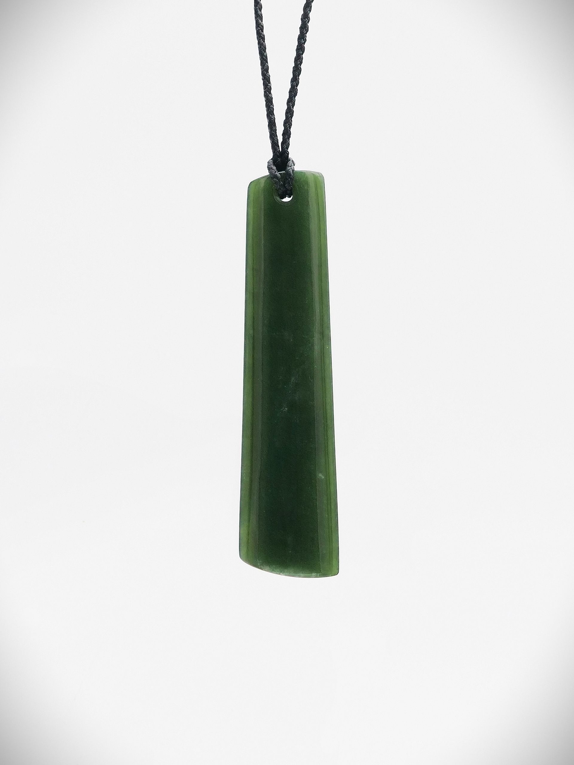 Moko Pounamu Kuru NZ Genuine Kawakawa Greenstone - Tawapata