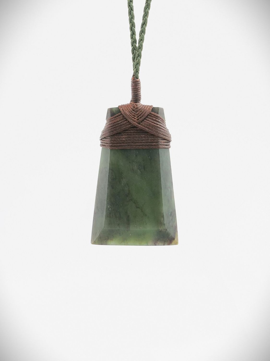 Moko Pounamu Toki NZ Genuine Totoweka Greenstone - Okepuha