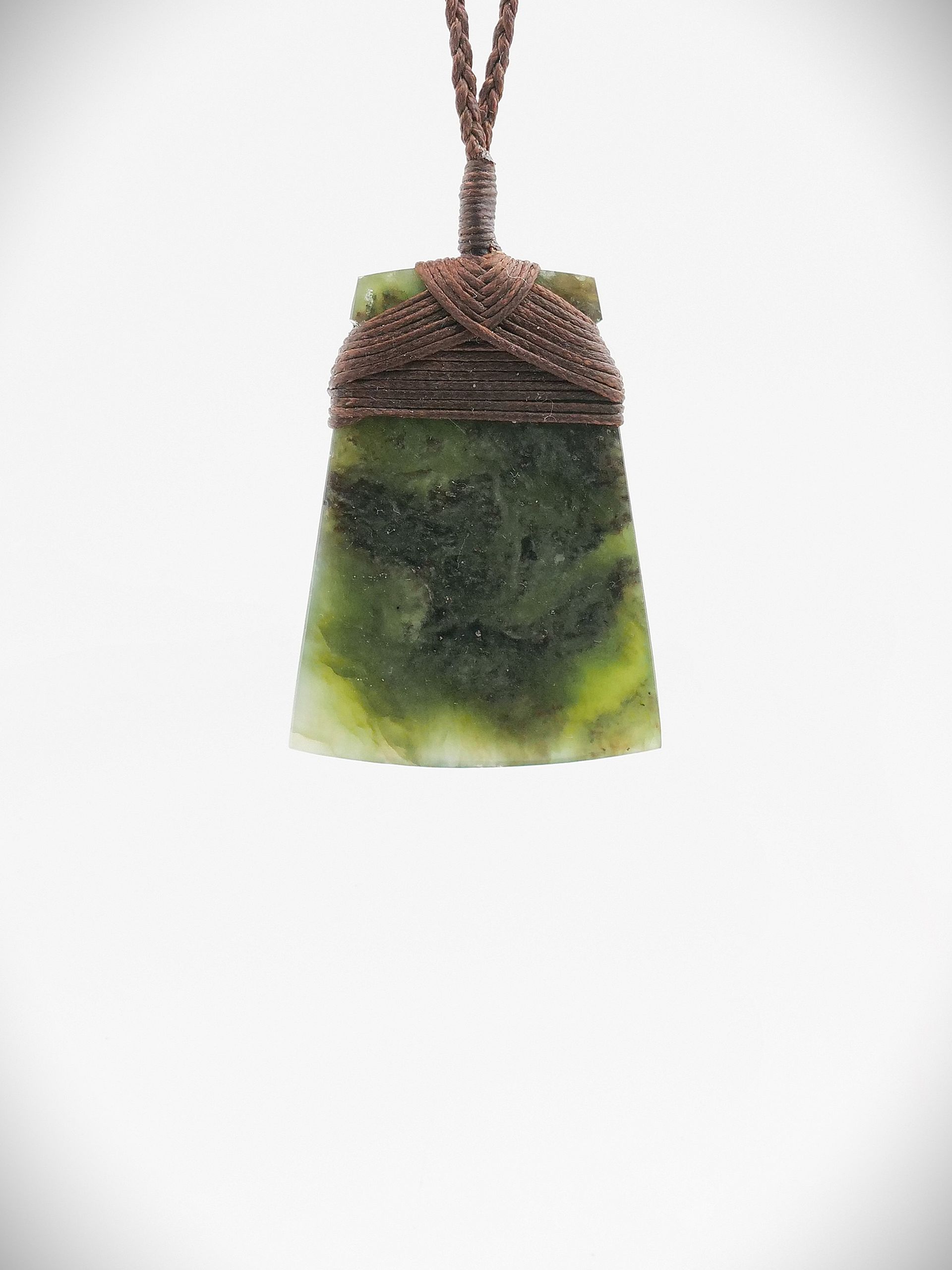 Moko Pounamu Toki NZ Genuine Totoweka Greenstone - Oraka