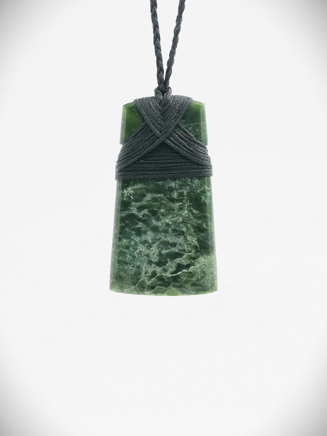 Moko Pounamu Toki NZ Genuine Kawakawa Greenstone - Kaiuku