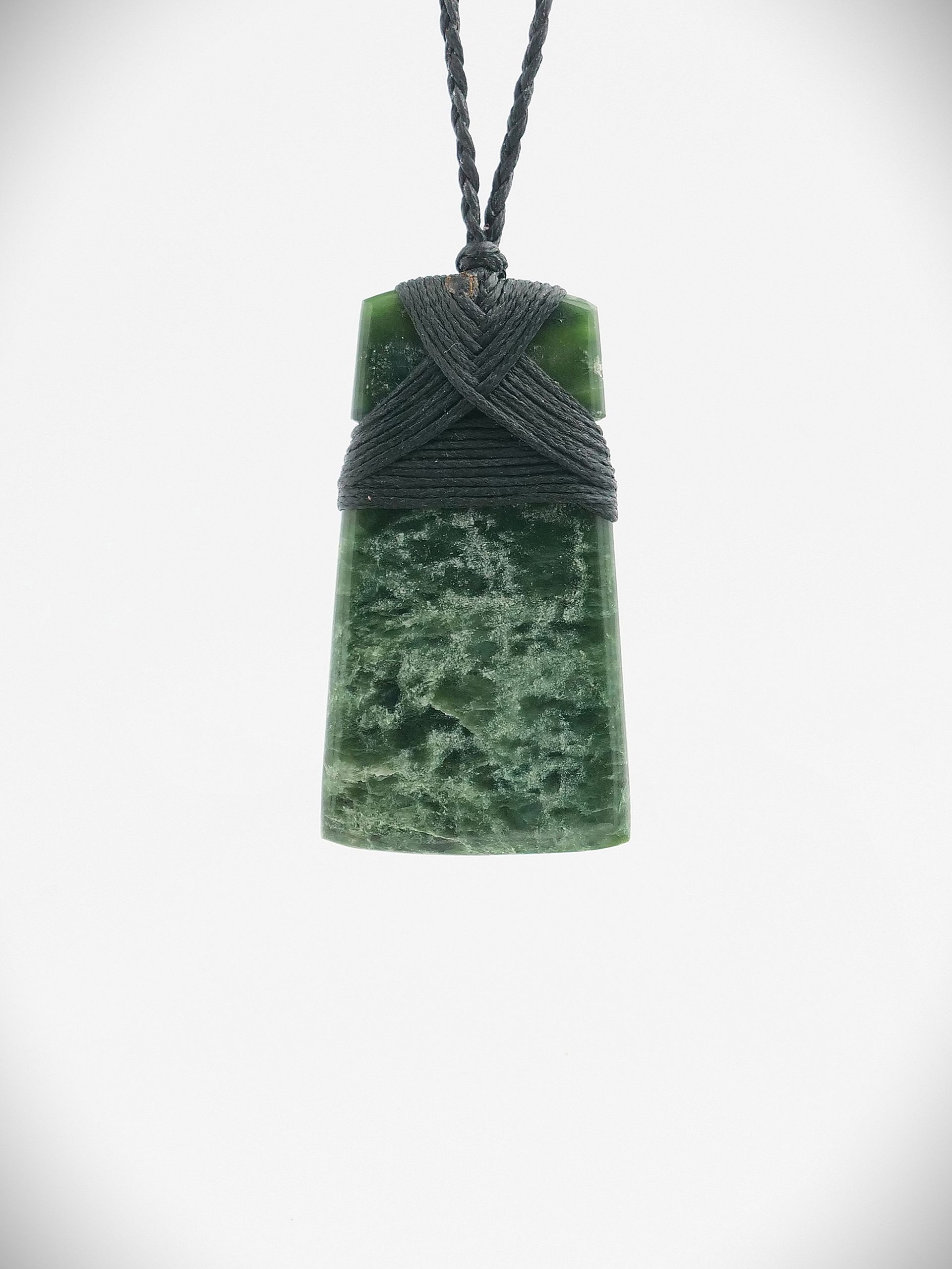 Moko Pounamu Toki NZ Genuine Kawakawa Greenstone - Kaiuku