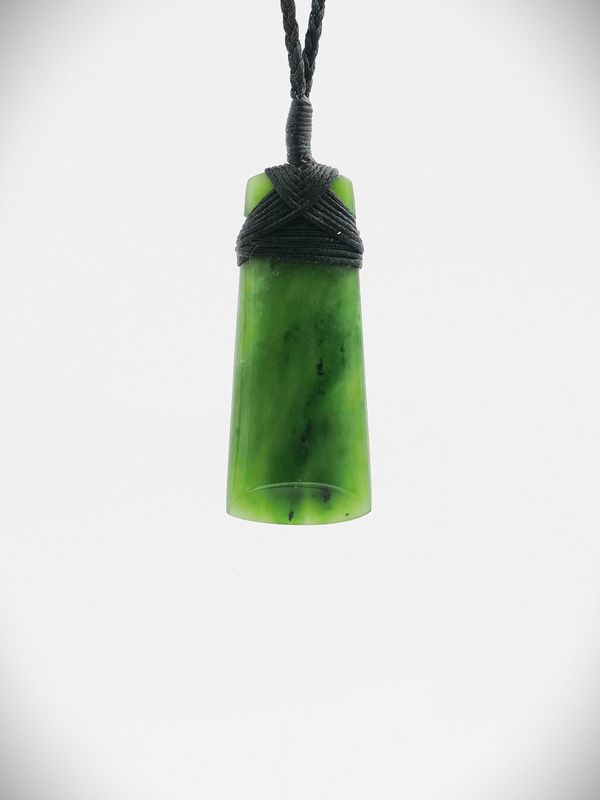 Moko Pounamu Toki NZ Genuine Kahurangi Greenstone - Ngai Te Rakato