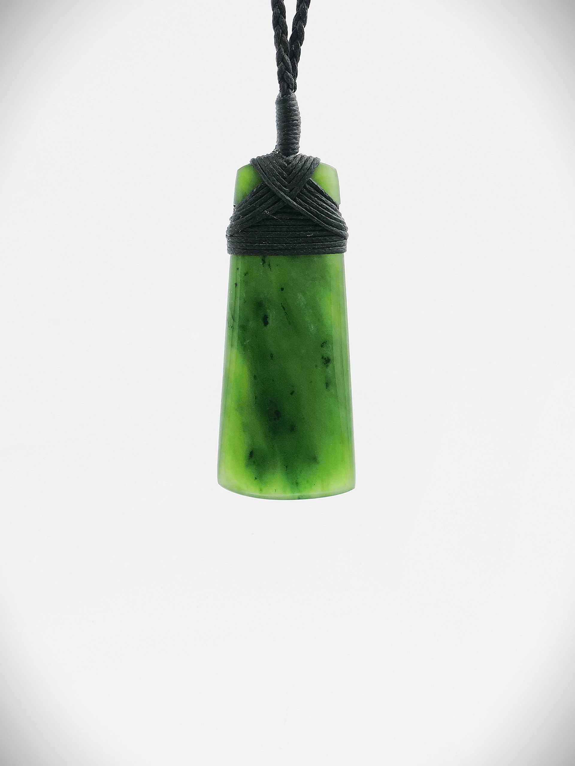 Moko Pounamu Toki NZ Genuine Kahurangi Greenstone - Ngai Te Rakato