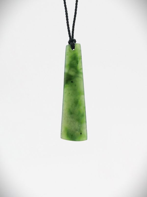 Moko Pounamu Kuru NZ Genuine Kahurangi Greenstone - Opoutama