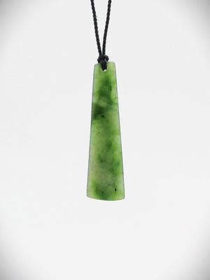 Moko Pounamu Kuru NZ Genuine Kahurangi Greenstone - Opoutama