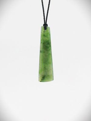 Moko Pounamu Kuru NZ Genuine Kahurangi Greenstone - Wharekopae