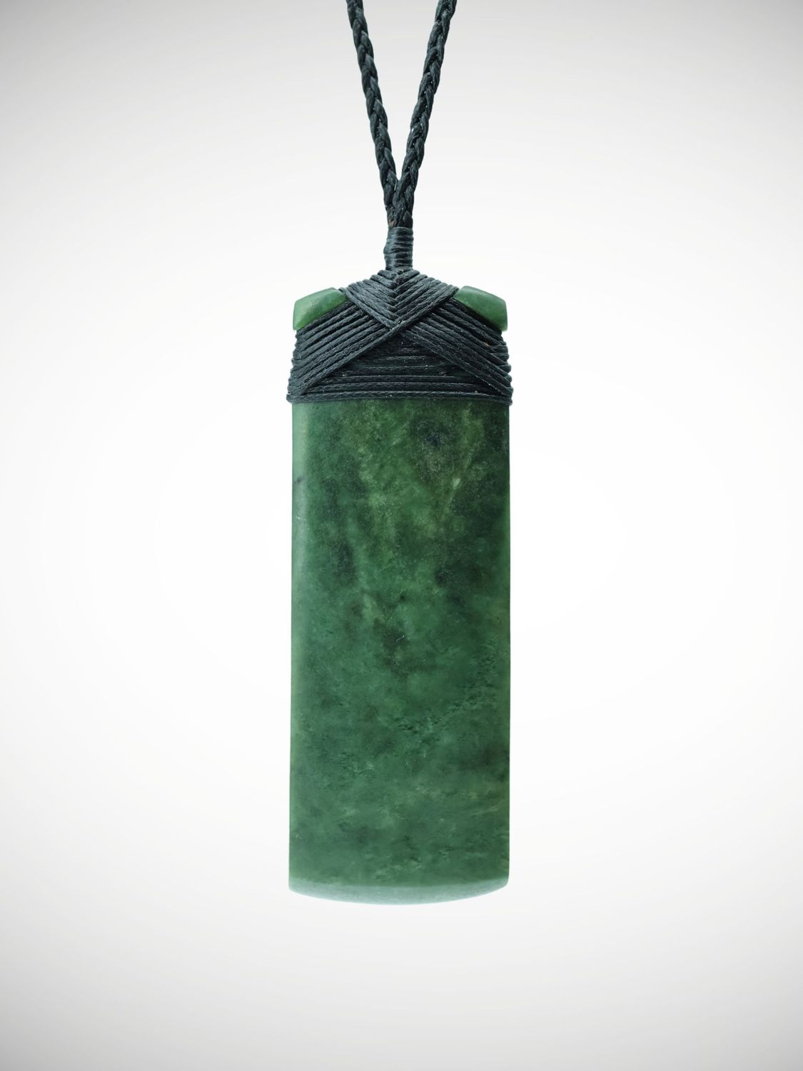 Moko Pounamu Toki NZ Genuine Inanga Greenstone - Tapuaenuku