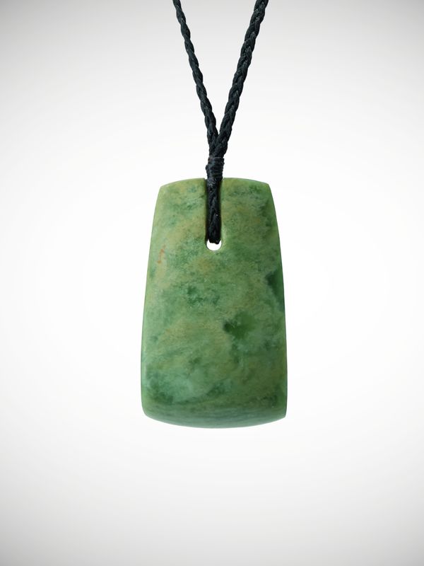 Moko Pounamu Toki NZ Genuine Kahotea Greenstone - Harakeke