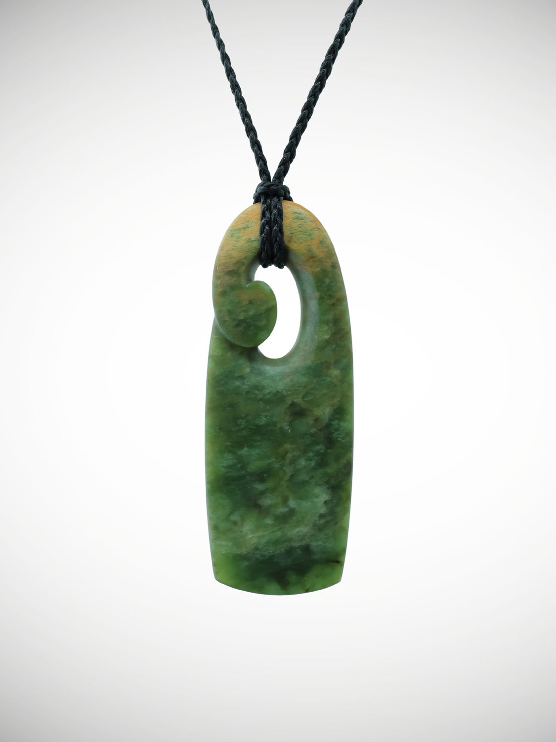 Moko Pounamu Kuru (Drop) NZ Genuine Kahotea Greenstone - Kohimara