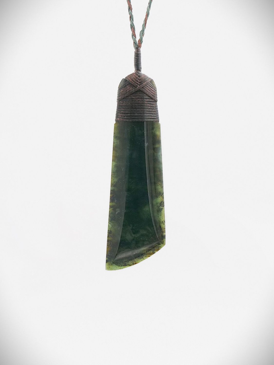 Moko Pounamu Toki NZ Genuine Tangiwai Greenstone - Waioeka