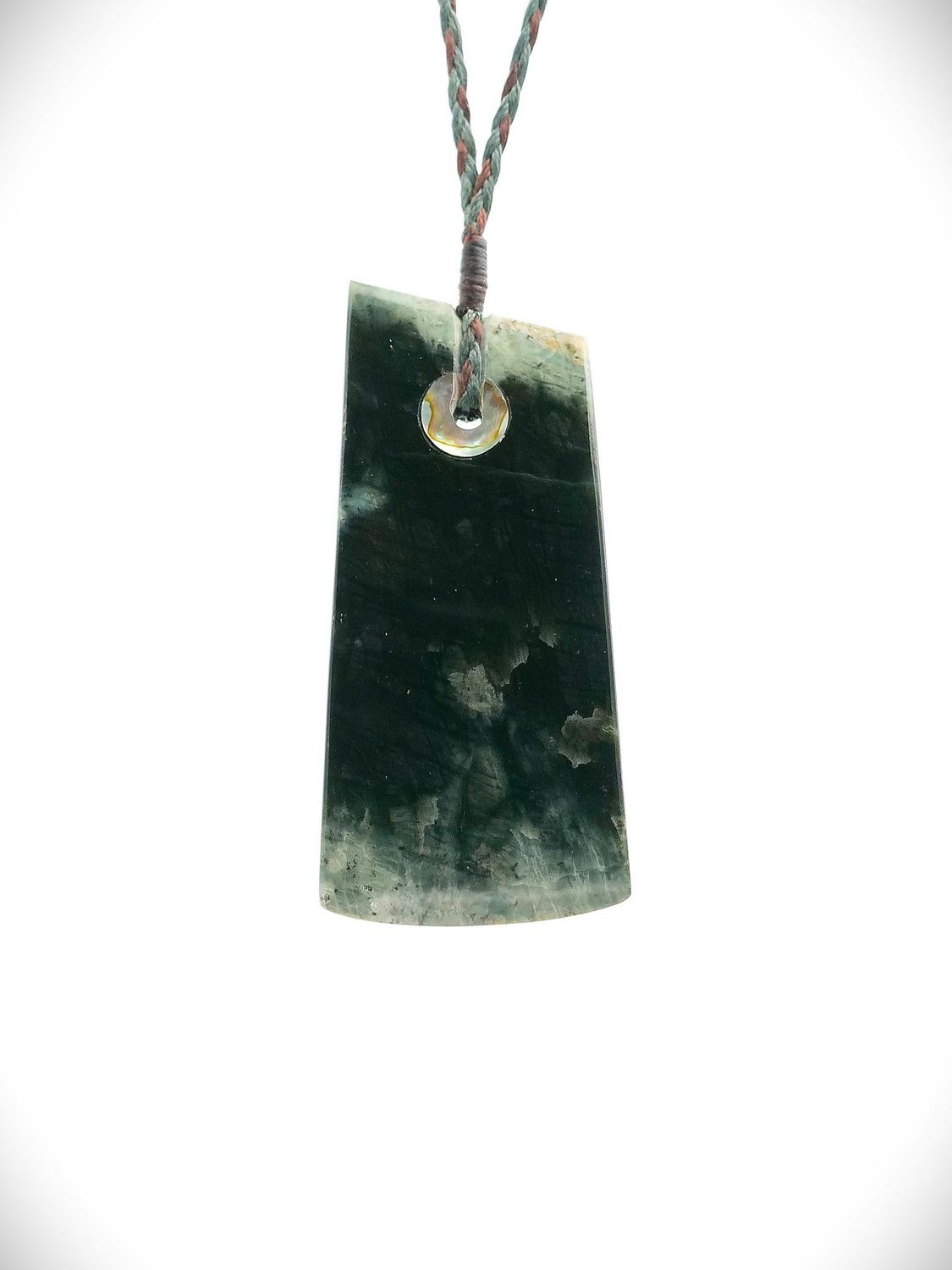 Moko Pounamu Toki NZ Genuine Tangiwai Greenstone - Ngatapa