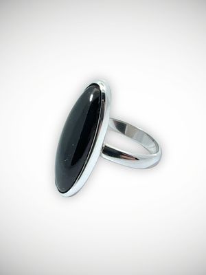 Moko Pounamu Jewellery NZ Genuine Kawakawa Pounamu & Sterling Silver Ring - Arapae