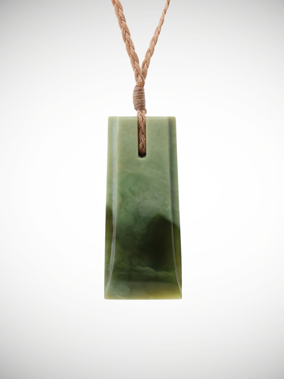 Moko Pounamu Toki Genuine NZ Kahotea Greenstone - Kaikoura