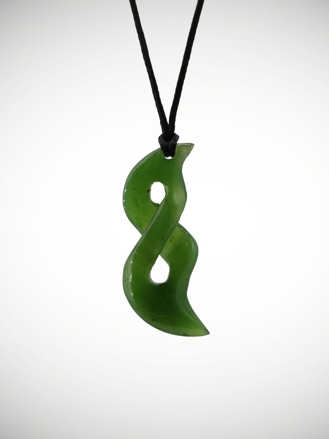Moko Pounamu Pikorua Genuine NZ Kahurangi Greenstone - Kaitieke