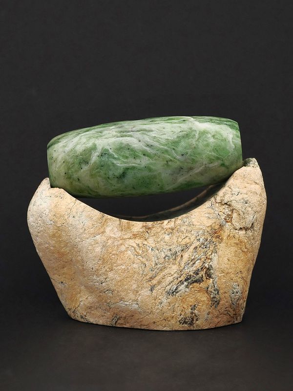 Moko Pounamu Kōauau (Flute) NZ Genuine Te Tau Ihu Greenstone - Whangara